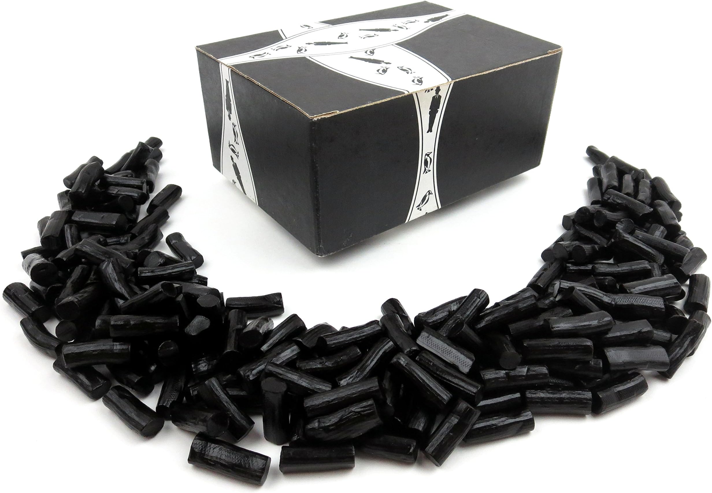 Amazon.com : Finnska Sugar Free Black Licorice Bites, 2 lb Bag in a ...