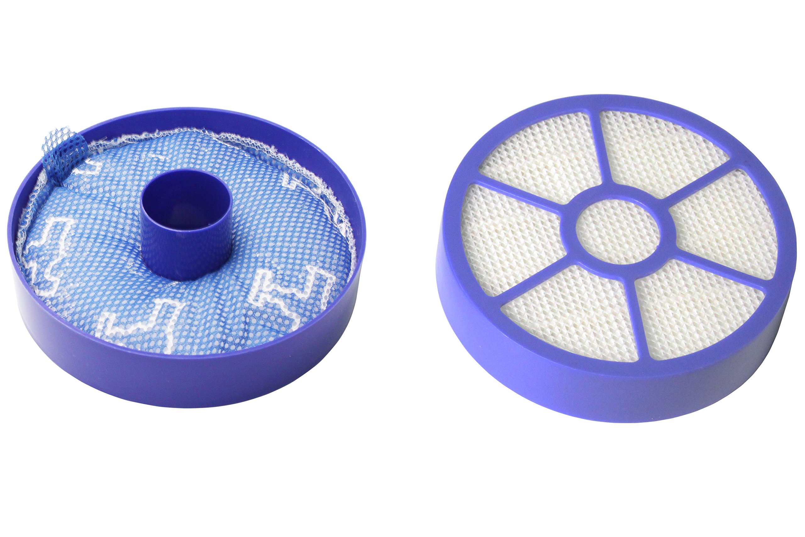 LTWHOME Replacement Pre and Post Motor Filter Fit for Dyson DC33 Animal, DC33 All Floor Vacuum Cleaners Compare to Filter Part # 919563-02,921616-01(Pack of 1 Set)