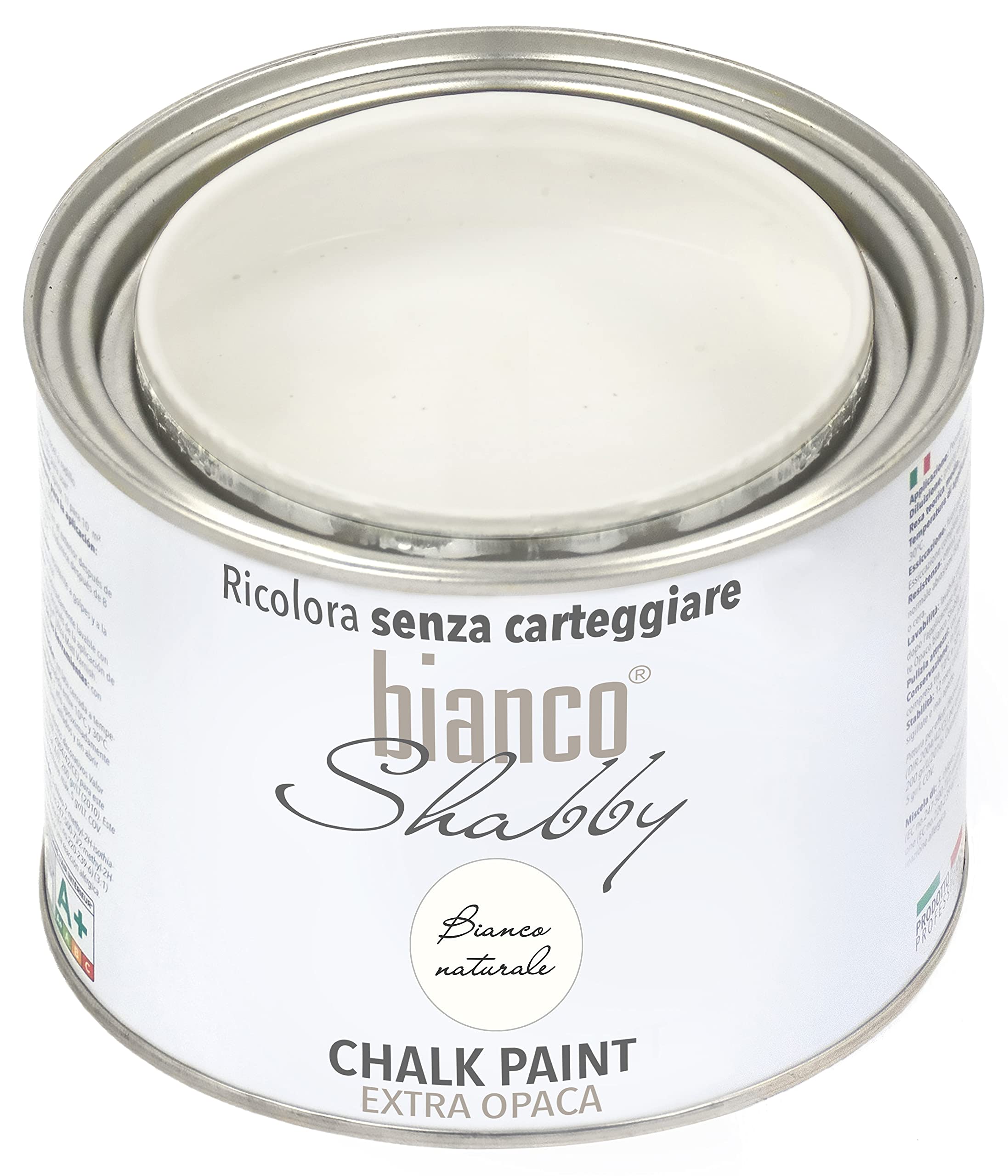 Chalk Paint & Cera Neutra – Pintura Shabby Chic + cera profesional, blanco