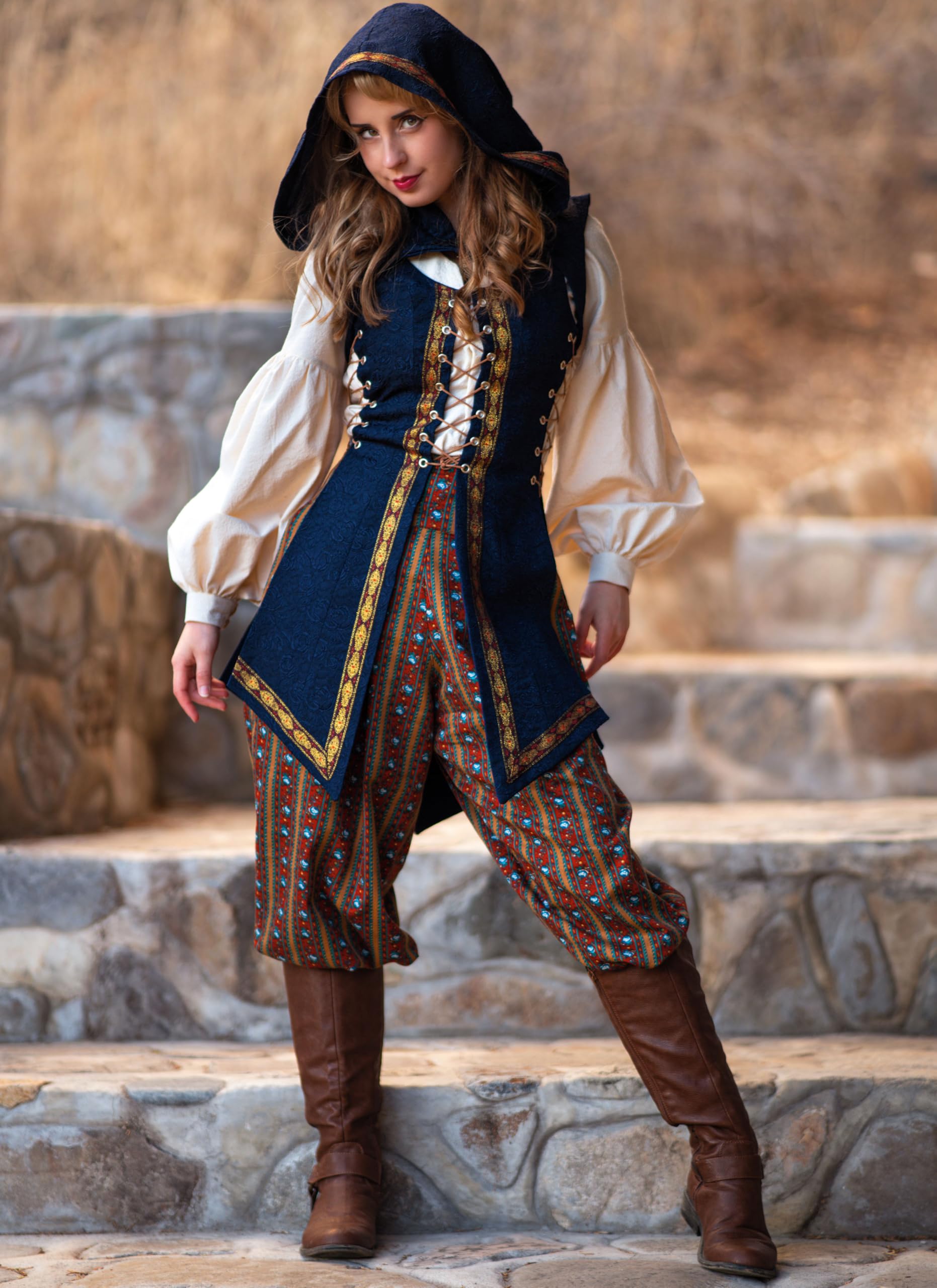 Simplicity Schnittmuster SS3189H5 Fantasy Rogue Kostüm von Raine Emery H5 (34-36-38-40-42)
