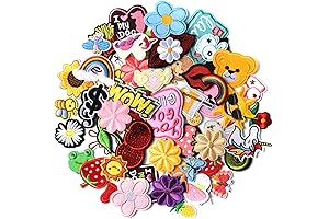 AXEN Embroidered Felties 60-Pack