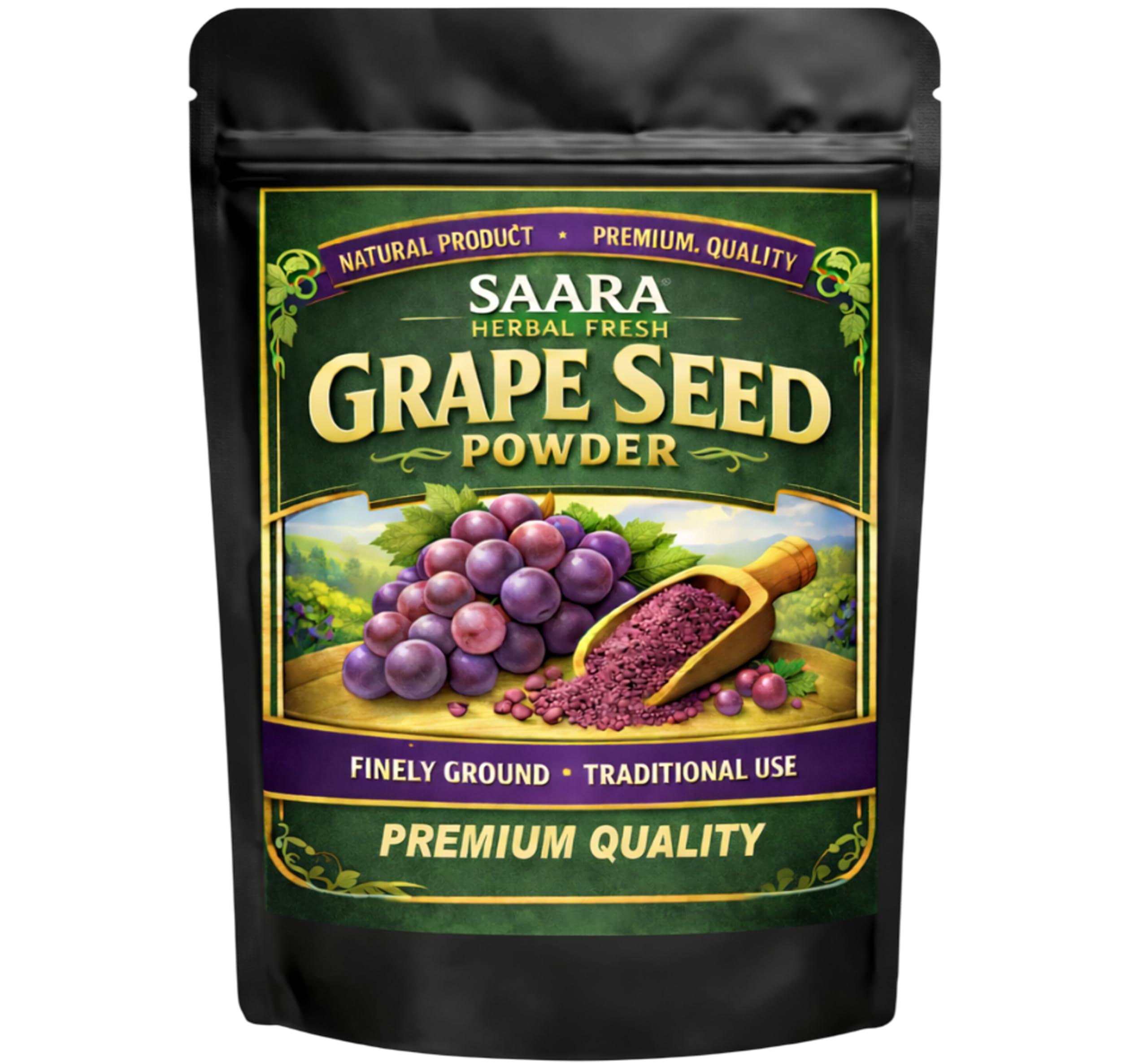 Grape Seed Powder, 100g, Angoor Seed, Angur Beej Powder, 100g,(pack of 1 x 100g)-image-49