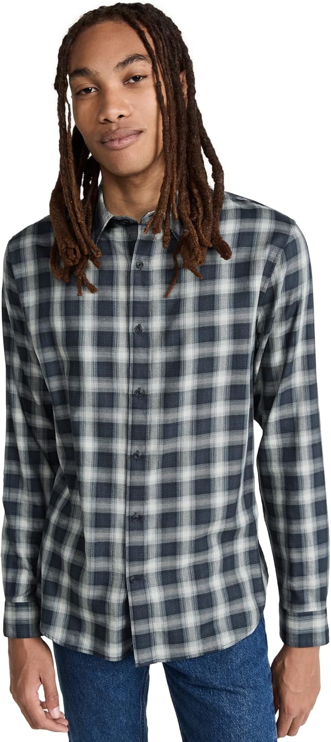 Vince Men's Glenoak Plaid Shirt