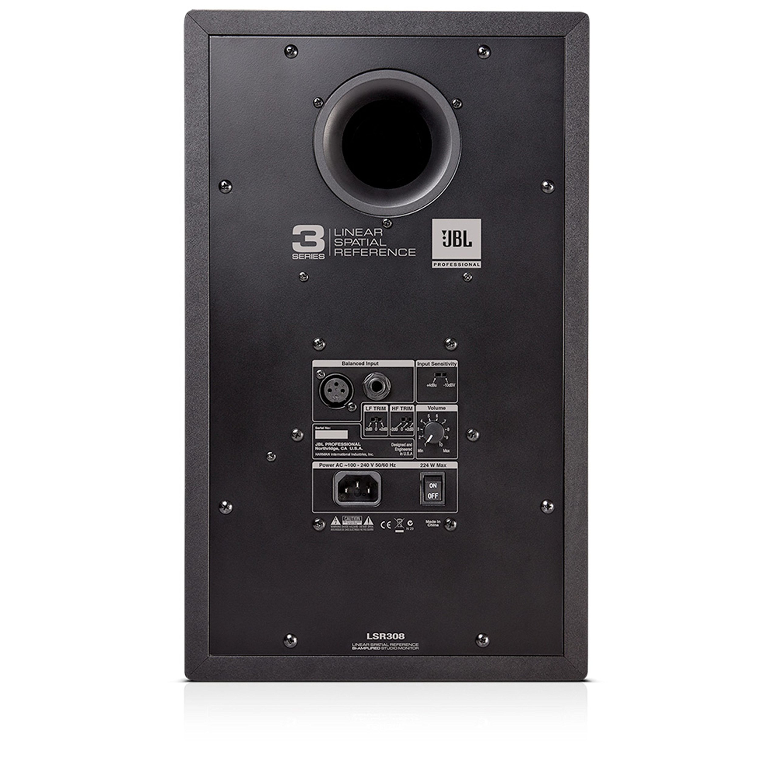 JBL LSR308/230 Powered Studio Monitors (Pair) : Amazon.in: Musical