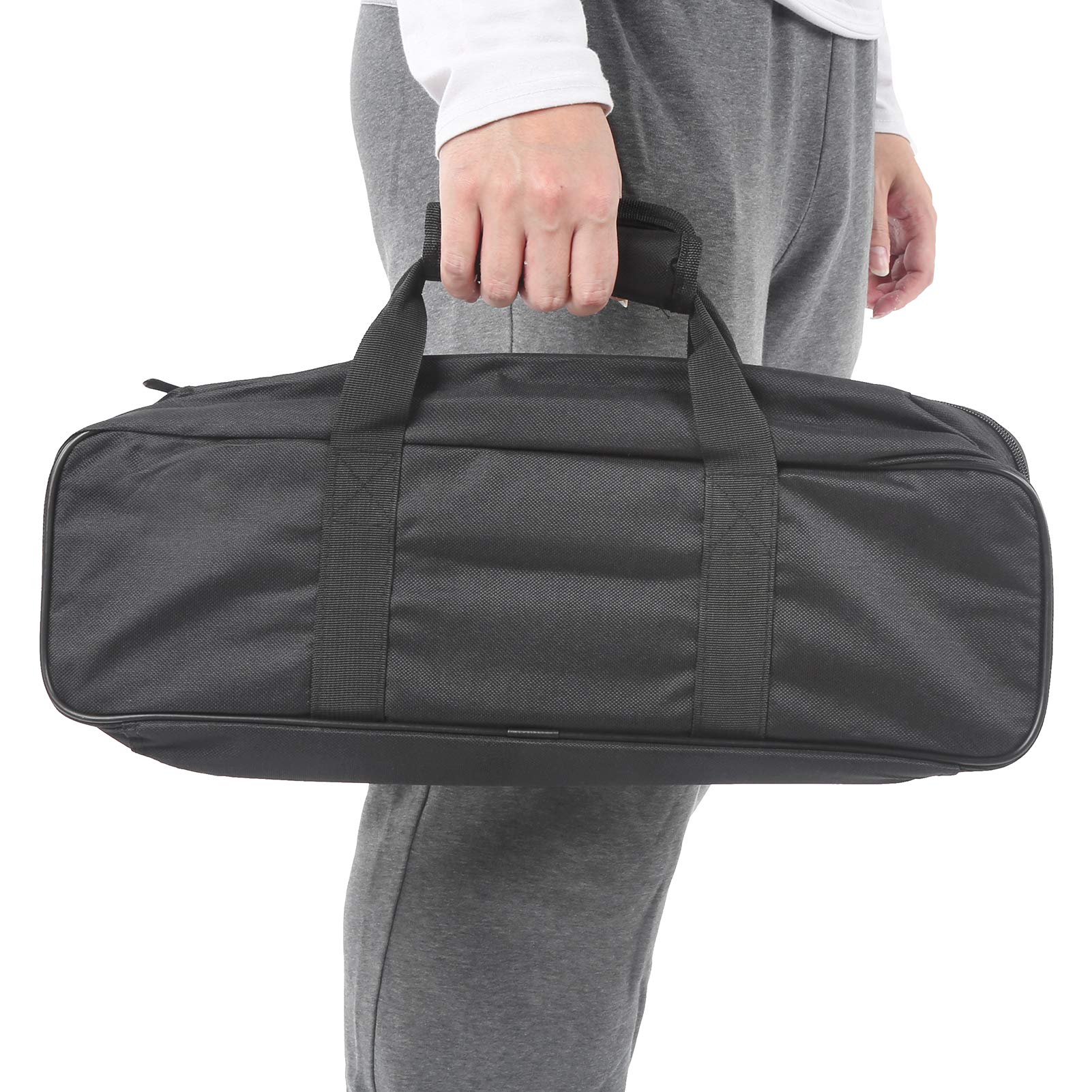 RiToEasysports Pedale Effetti per Chitarra, Pedaliera Effetti a Singola in Lega di Alluminio con Borsa per 6 Mini Effettori