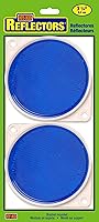 Hy-Ko High Visibility Reflectors: Durable Plexiglass Markers for Driveway, Mailbox, Garbage Cans & Night Safety