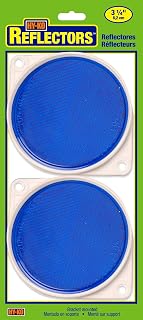 Hy-Ko High Visibility Reflectors: Durable Plexiglass Markers for Driveway, Mailbox, Garbage Cans & Night Safety