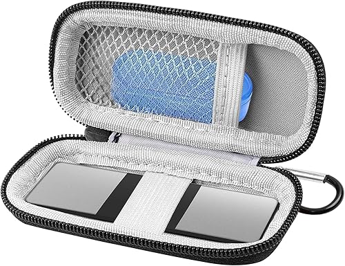 Miniatura 39 de Funda para monitor cardíaco compatible con AliveCor Kardia Mobile ECG/para KardiaMobile 6L para dispositivos Apple y Android, solo funda (blanco)