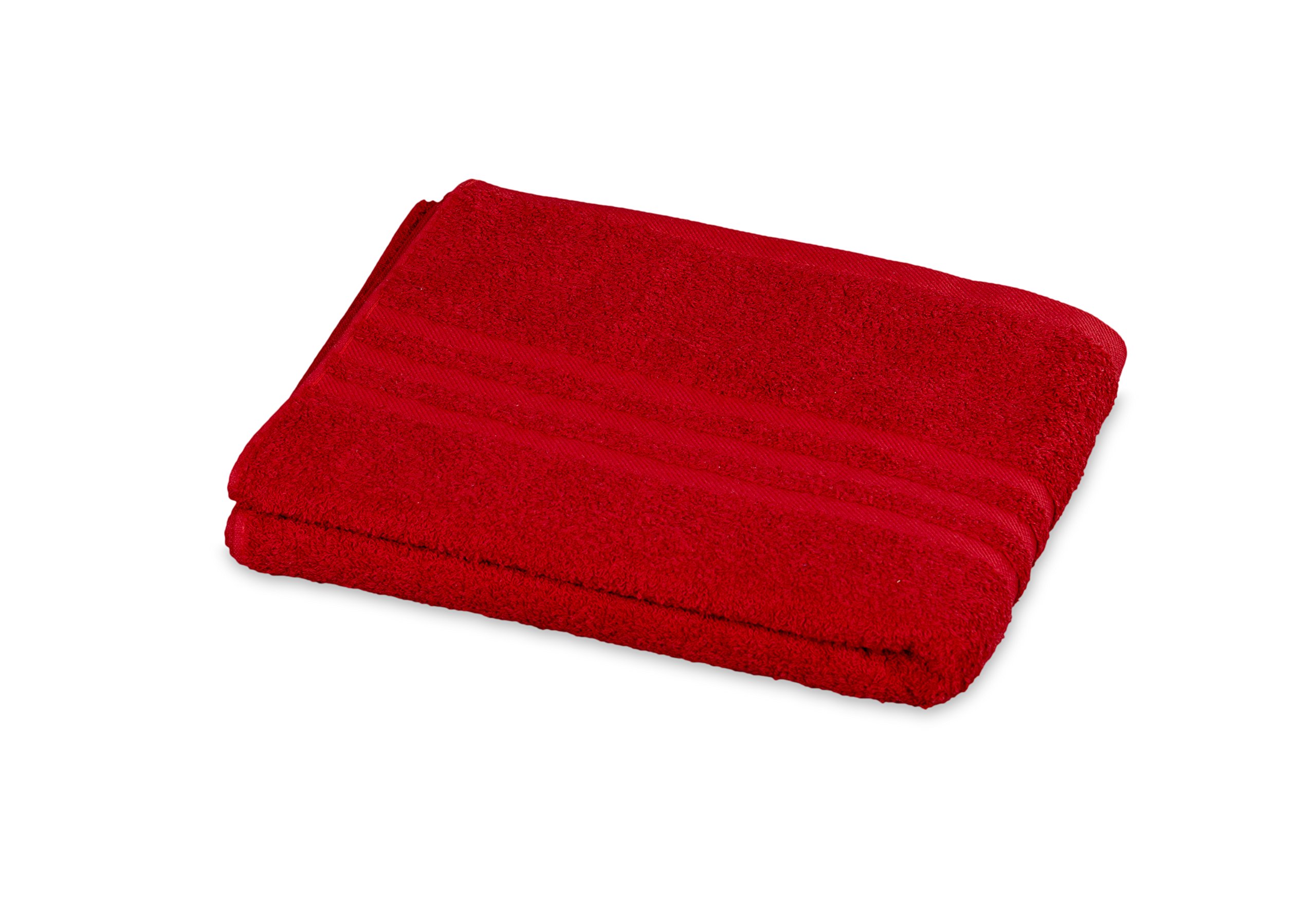 Gözze - Elegant Sauna Towel, Sylt, 100% Cotton, Heavy Weight (440 g/m²), 70 x 200 cm - Bordeaux