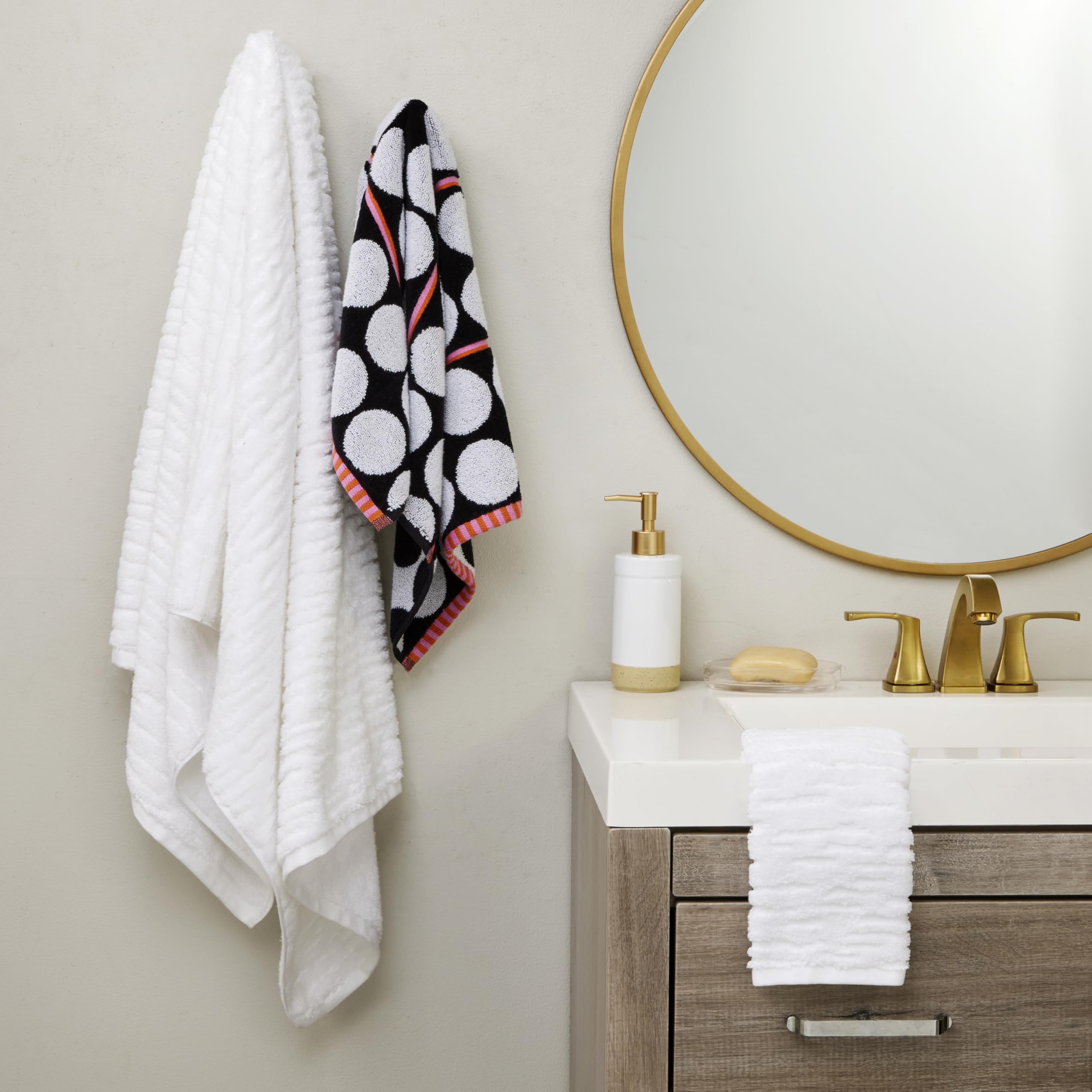 SKL Home CloudSoft Towel Set - 6 Piece White -4