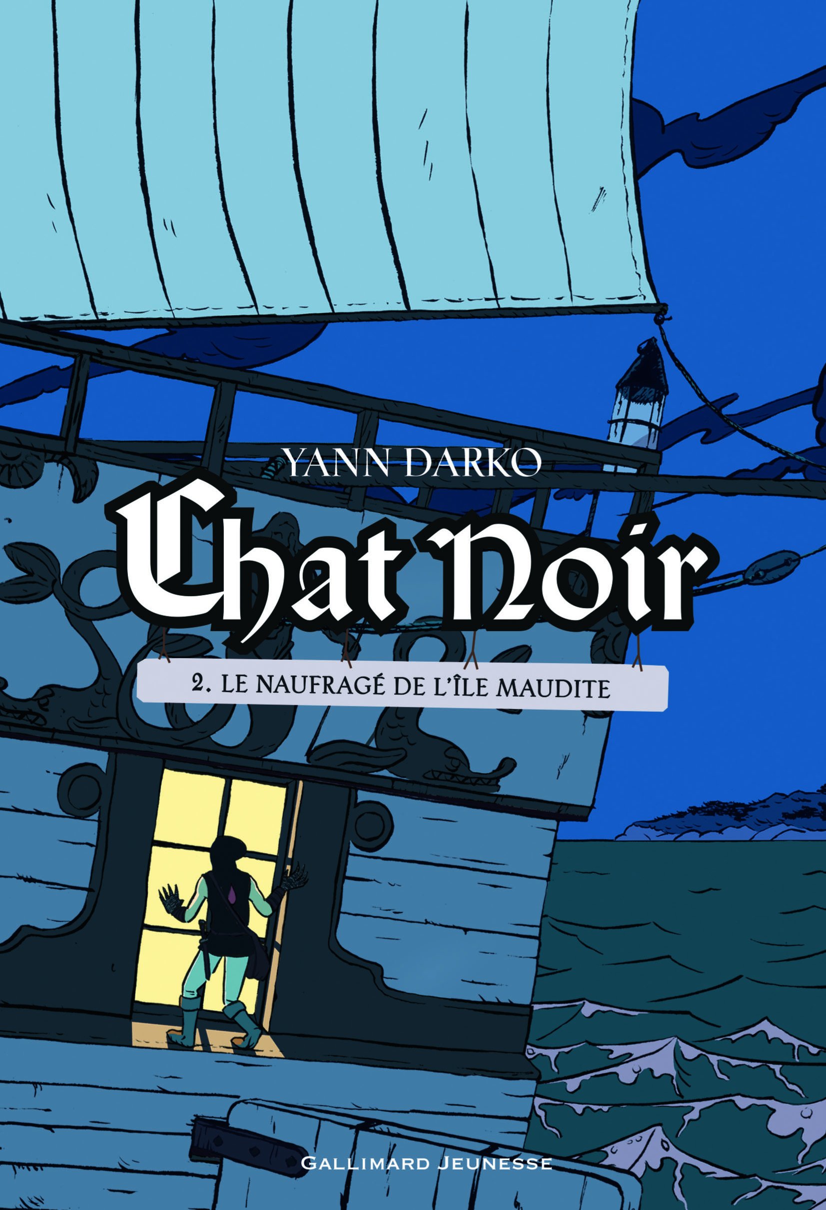 Chat noir Tome 2 - Le naufragé de l'île maudite