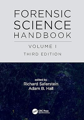 FORENSIC SCIENCE HANDBOOK 3ED VOLUME 1 (HB 2020)