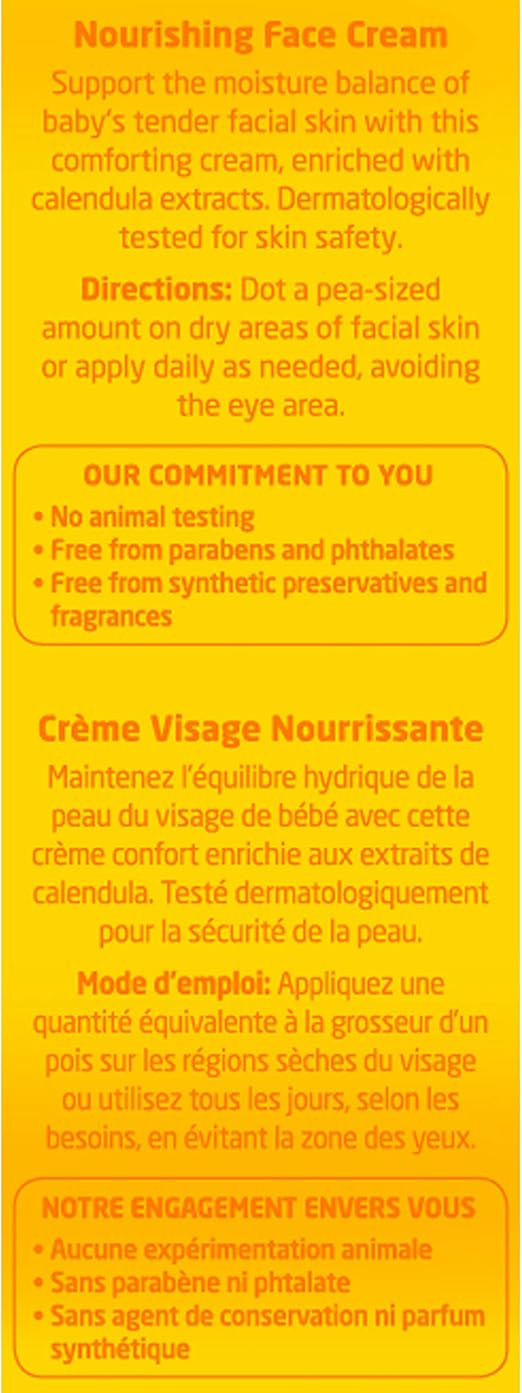 Amazon Com Weleda Baby Calendula Face Cream 1 7 Fluid Ounce Health Personal Care