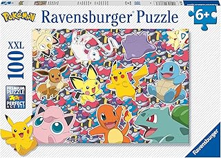Ravensburger Pokemon Jigsaw Puzzles for Kids Age 6 Years Up - XXL 100 Pieces - Pikachu Toys