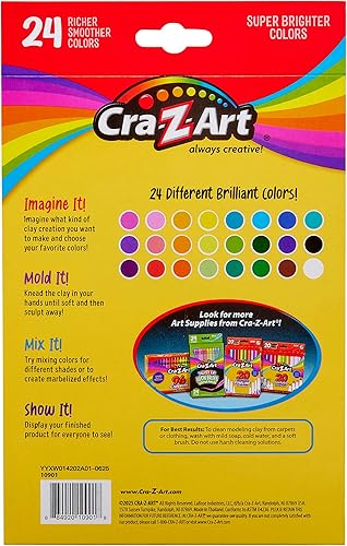 Miniatura 7 de CRA-Z-Art Arcilla para modelar, 17.5 onzas, 24 unidades (10901)