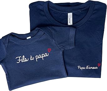 Ensemble Fils à Papa body + tshirt