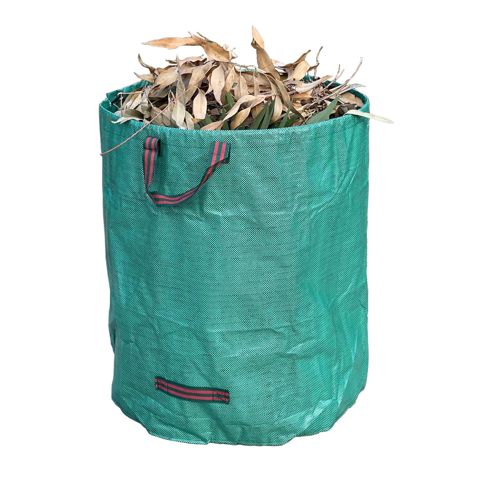 Sacco Per Rifiuti Da Giardino 272L - Borsa Riutilizzabile In PE, 76x67 Cm, Con Maniglie, Per Foglie, Sfalci, E Riciclaggio
