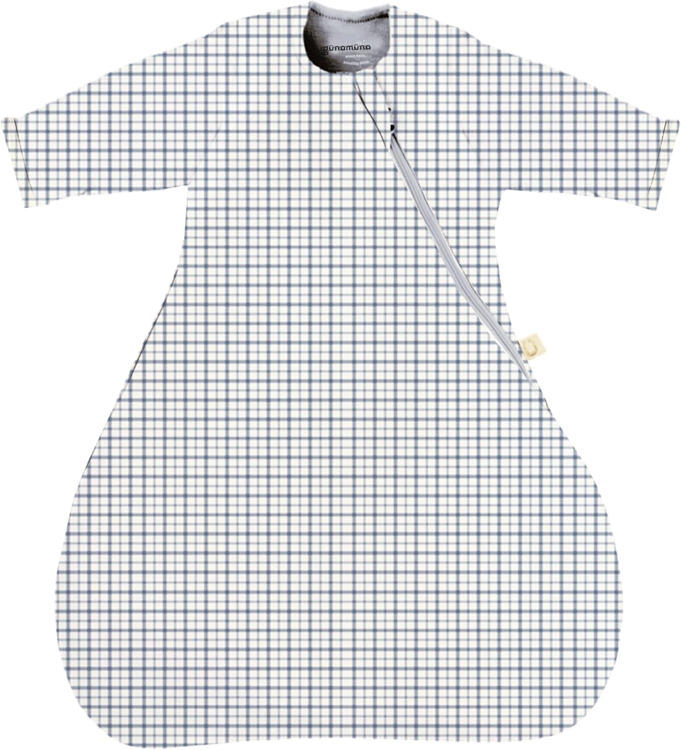 GUNAMUNA Long-Sleeve Transitional Swaddle Sleep Bag 2.5 TOG – Soothes Infants 3-6 Months, Easy Diaper Changes with WONDERZiP