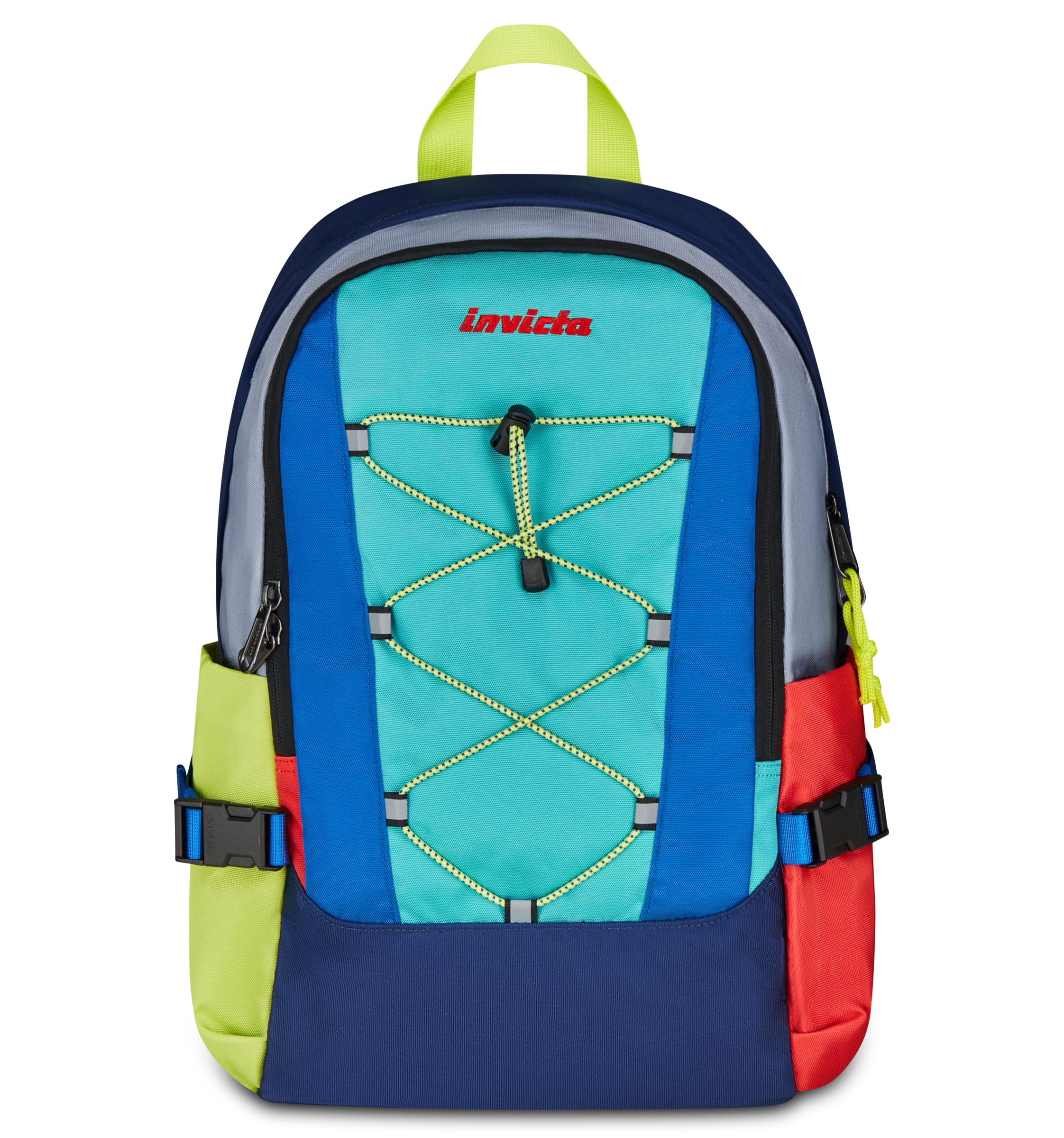 Invicta Act Plus Mochila Business 25L para Portátil 15,6", con Compartimento para Botella, Ideal para Trabajo, Universidad y Viajes, Unisex, Turquesa