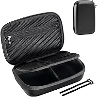 Vista 13 de ProCase Hard Travel Electronic Organizer Case for MacBook Power Adapter Chargers Cables Power Bank Apple Magic Mouse Apple Pencil USB Flash Disk SD