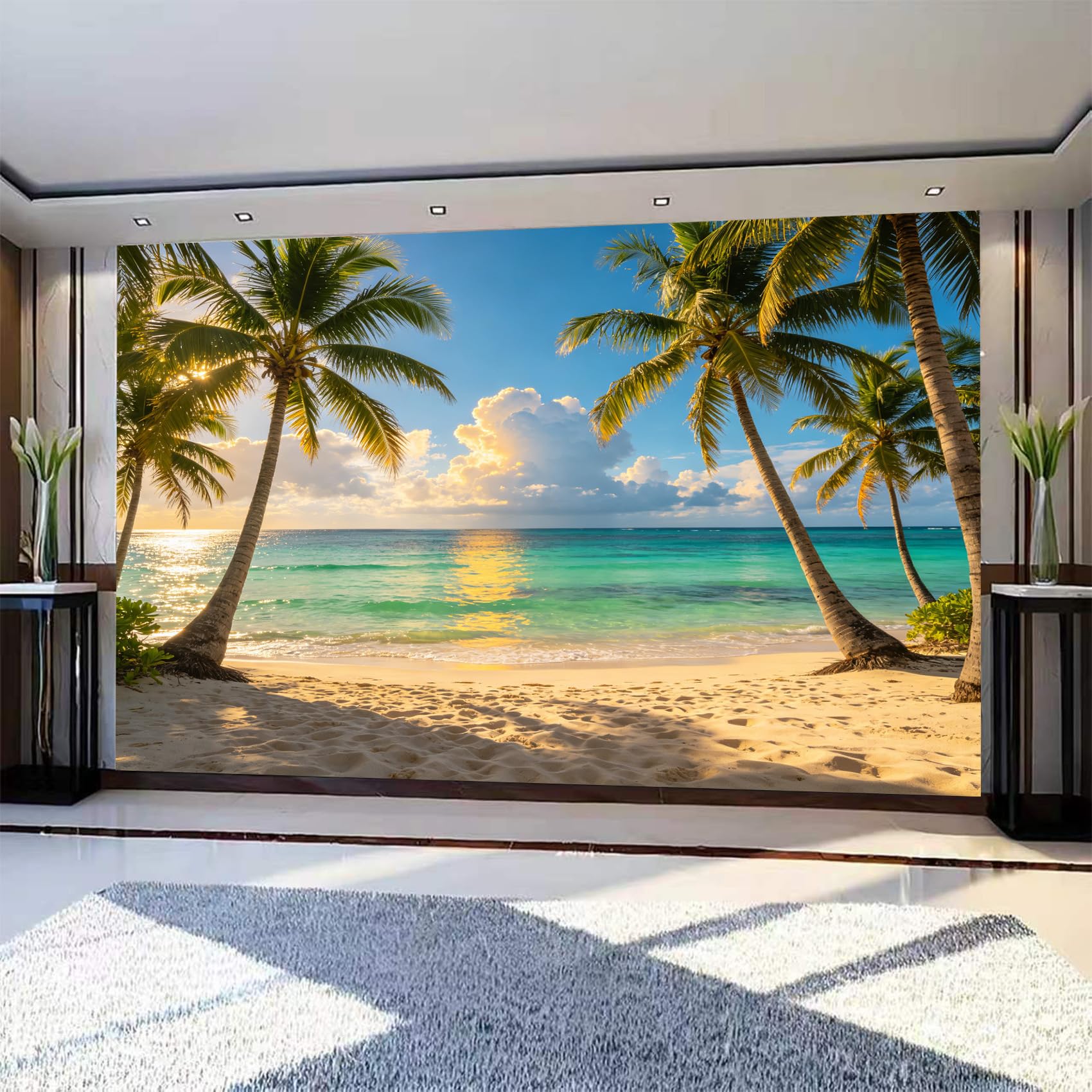 Fresque murale 400x280 cm au rendu haut de gamme pour décoration moderne