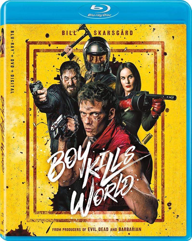 ボーイ・キルズ・マン Amazon.com: Boy Kills World - DVD, BLURAY, Digital [Blu-ray