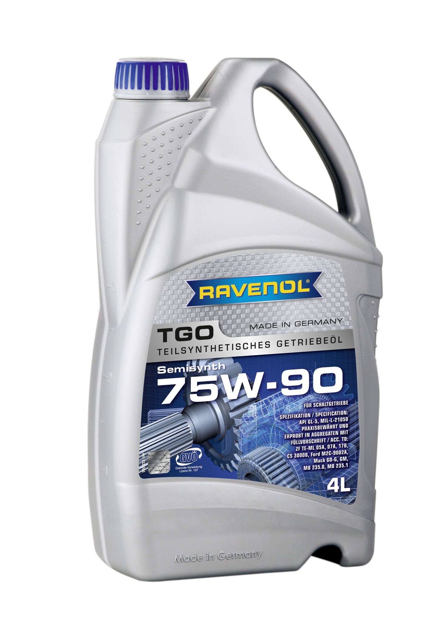 RAVENOL TGO SAE 75W-90 - Aceite de transmisión