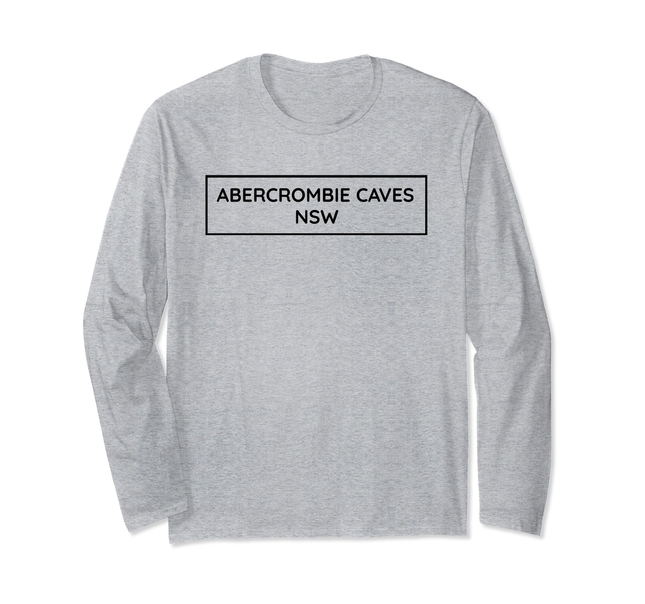 ABERCROMBIE CAVESNSW Australia Long Sleeve T-Shirt