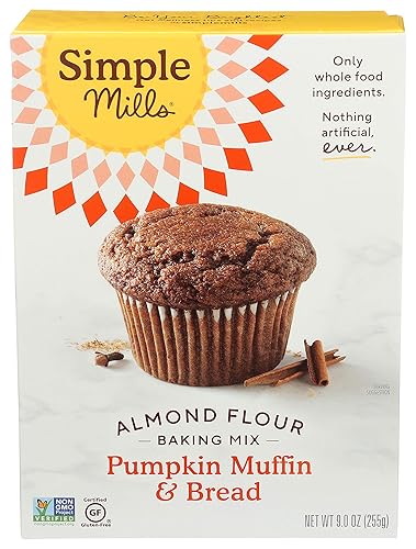 Miniatura 3 de Simple Mills Mezclas de harina de almendras para hornear (muffin de calabaza y mezcla de pan + mezcla de pan artesanal) - Sin gluten, a base