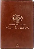 Bíblia de Estudo Max Lucado (NVI, capa em courosoft marrom, Leitura Perfeita): Nova Versão Internacional
