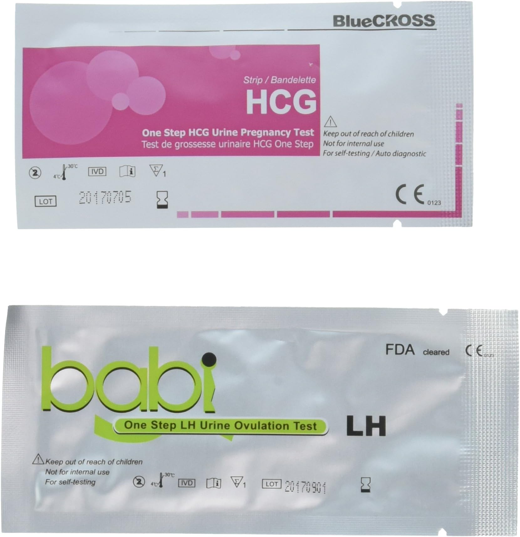 babi One Step Ovulation (LH) Test Strips, 100-Count