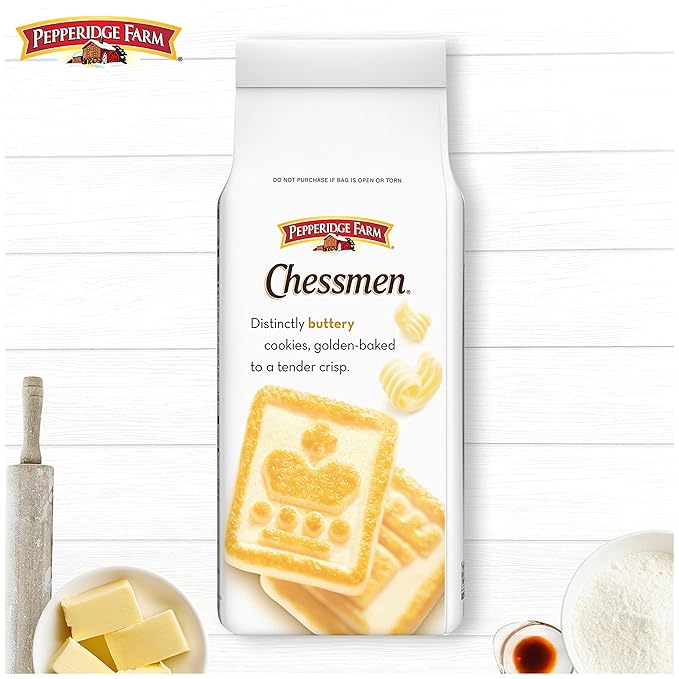 Pepperidge Farm Chessmen Galletas de Mantequilla 7.25 oz miniatura 8