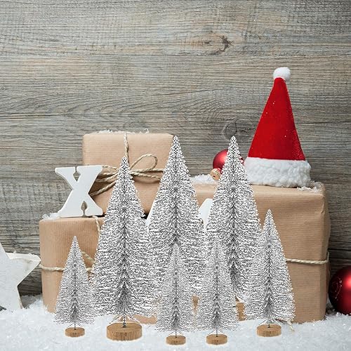 Vista 12 de KUUQA árboles de Navidad Azul-verde 1,Blanquecino 2,Plata,https:/ www.Yaxa/dp/undefined