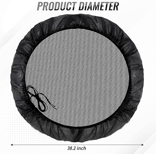 Miniatura 4 de Cubierta de malla para barril de lluvia, 2 cubos de recolección de agua, cubierta de barriles de recolección de lluvia, pantalla de red para