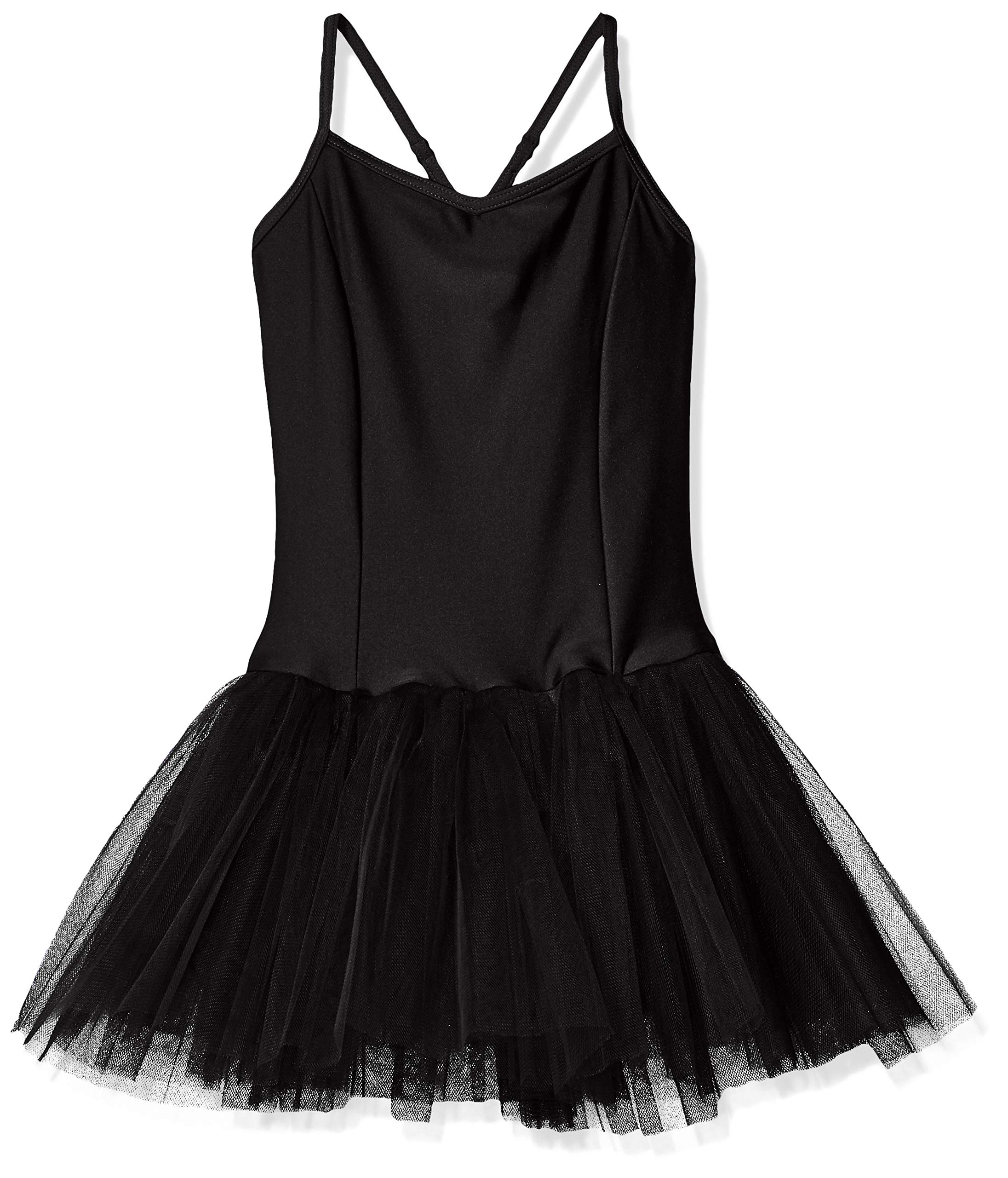 Capezio Girls Tutu Leotard - Black, Intermediate