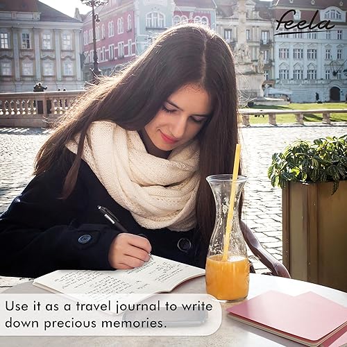 Miniatura 8 de Feela - 36 paquetes de cuadernos de tapa blanda a granel, cuadernos en blanco rayados para viajes para mujeres y hombres, cuadernos rayados para la