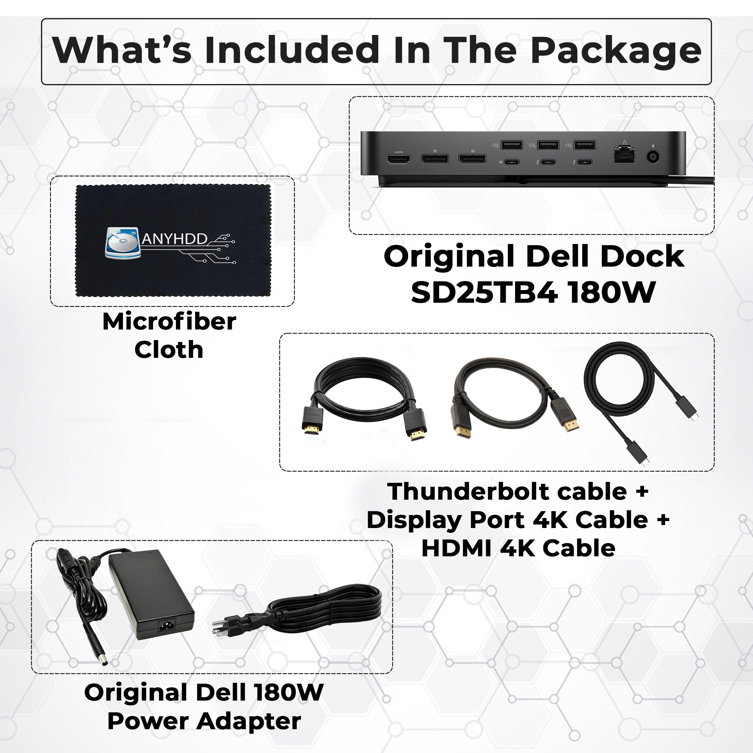 Amazon.com: Dell SD25TB4 Pro Thunderbolt 4 Smart Dock - Supports