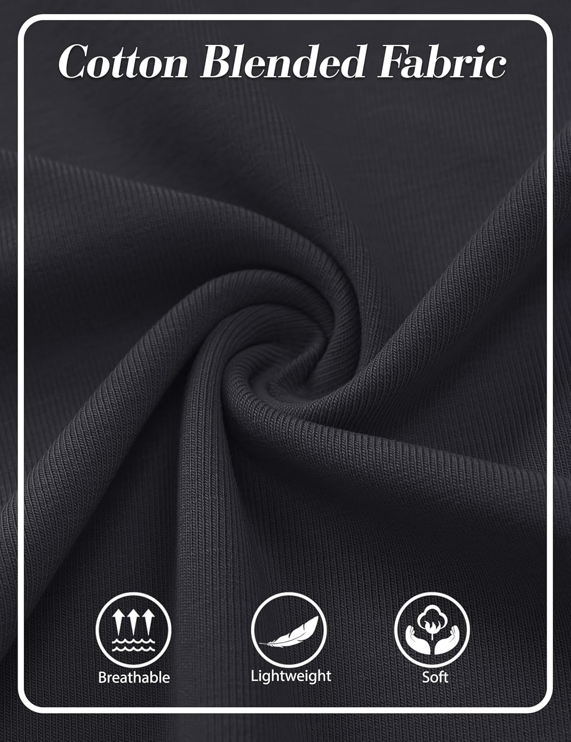 YUCOLEN Womens Tops Dressy Casual Crew Neck Short Sleeve T Shirts Elbow Length Going Out Tops - Image 6