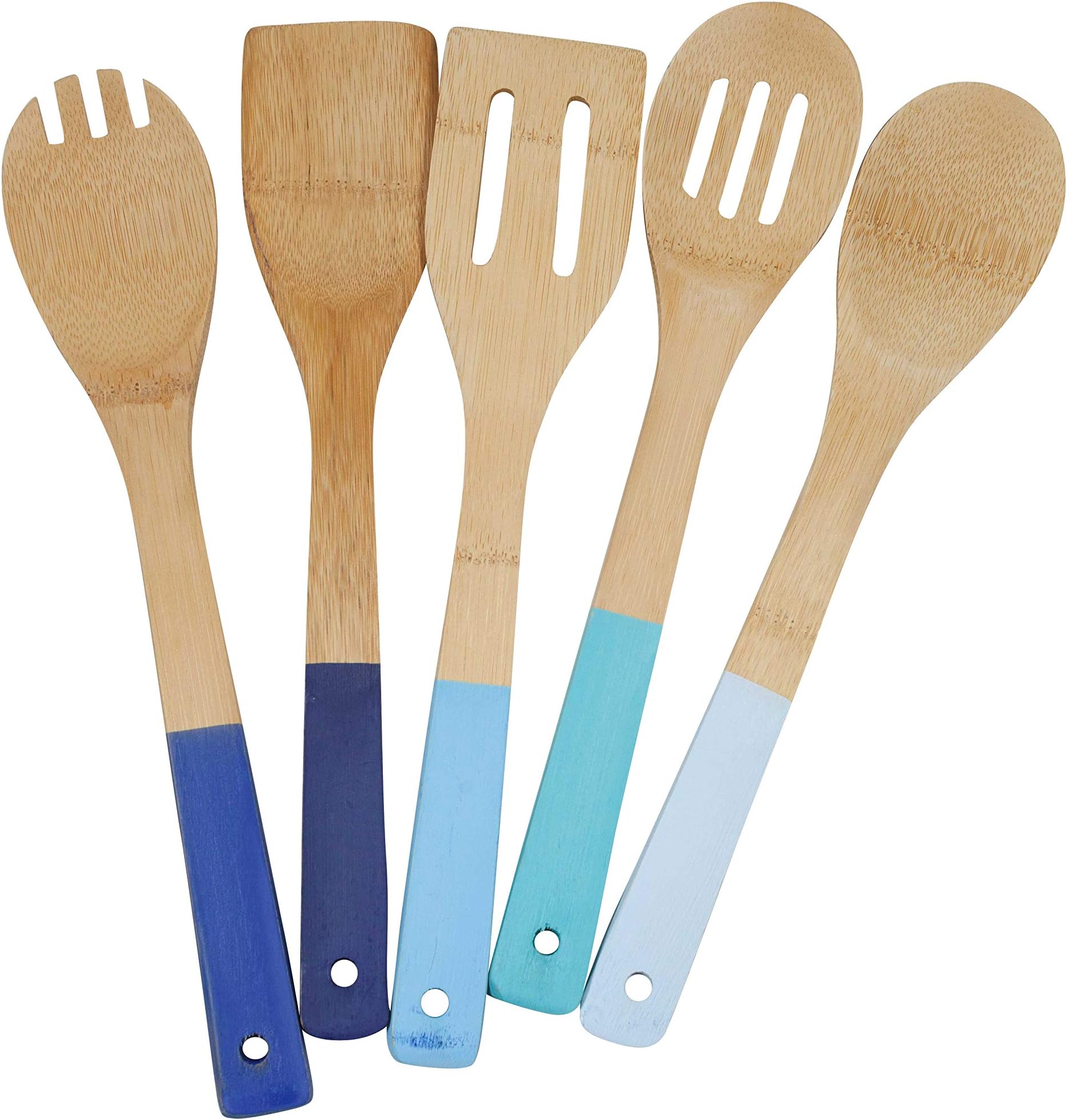 Core Kitchen 12 in. L Brown Bamboo Slotted Spatula