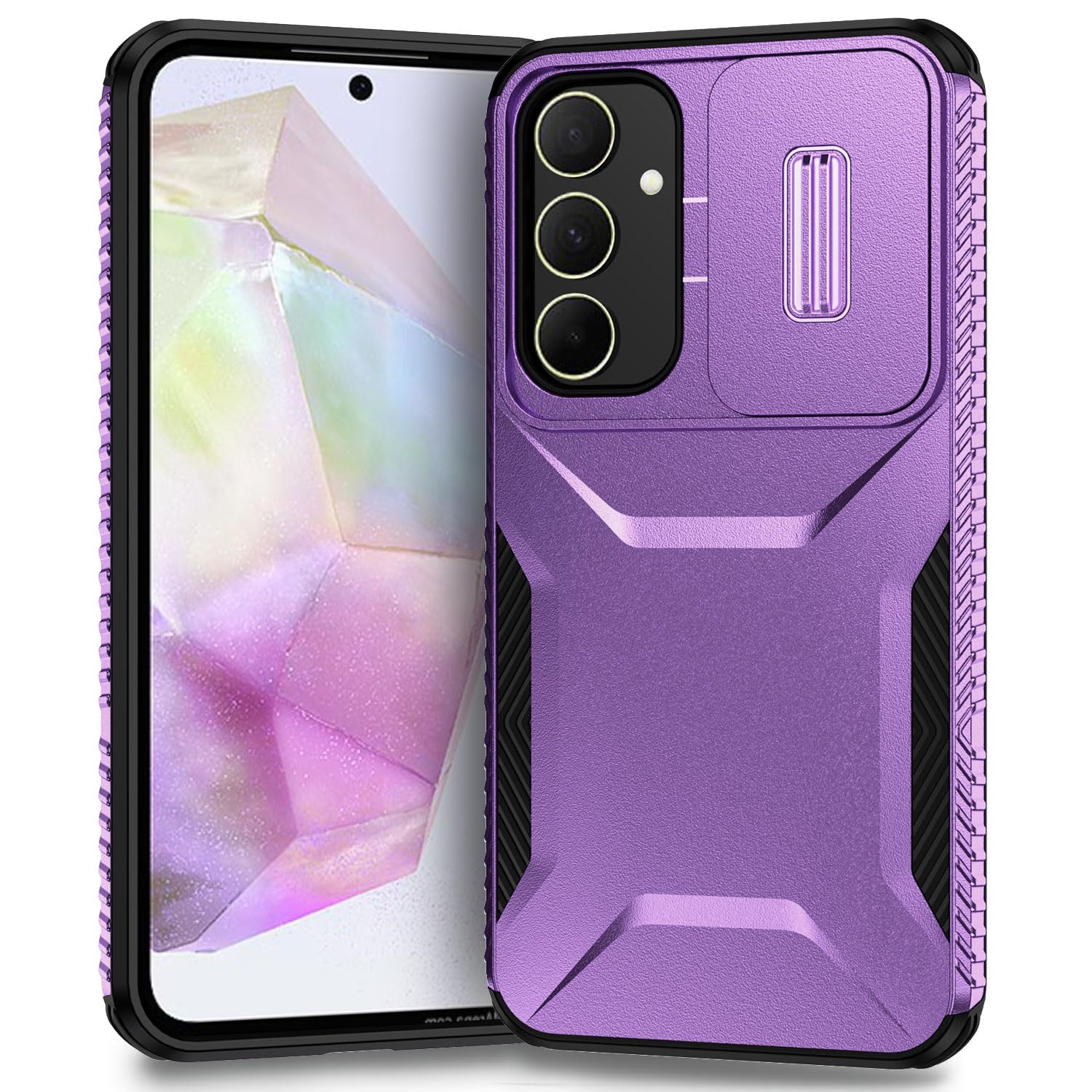 Coque Samsung A35 anti-casse avec cache caméra pour éviter les rayures - 8
