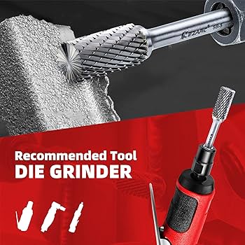 Amazon.com: EZARC 5PCS Tungsten Carbide Rotary Burr Set, SB