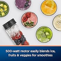 Vista 3 de Oster MyBlend Plus Personal Blender 20-Oz BPA-Free Portable 500-Watt with a One-Touch Function Stainless Steel Blade and 3-Year Satisfaction