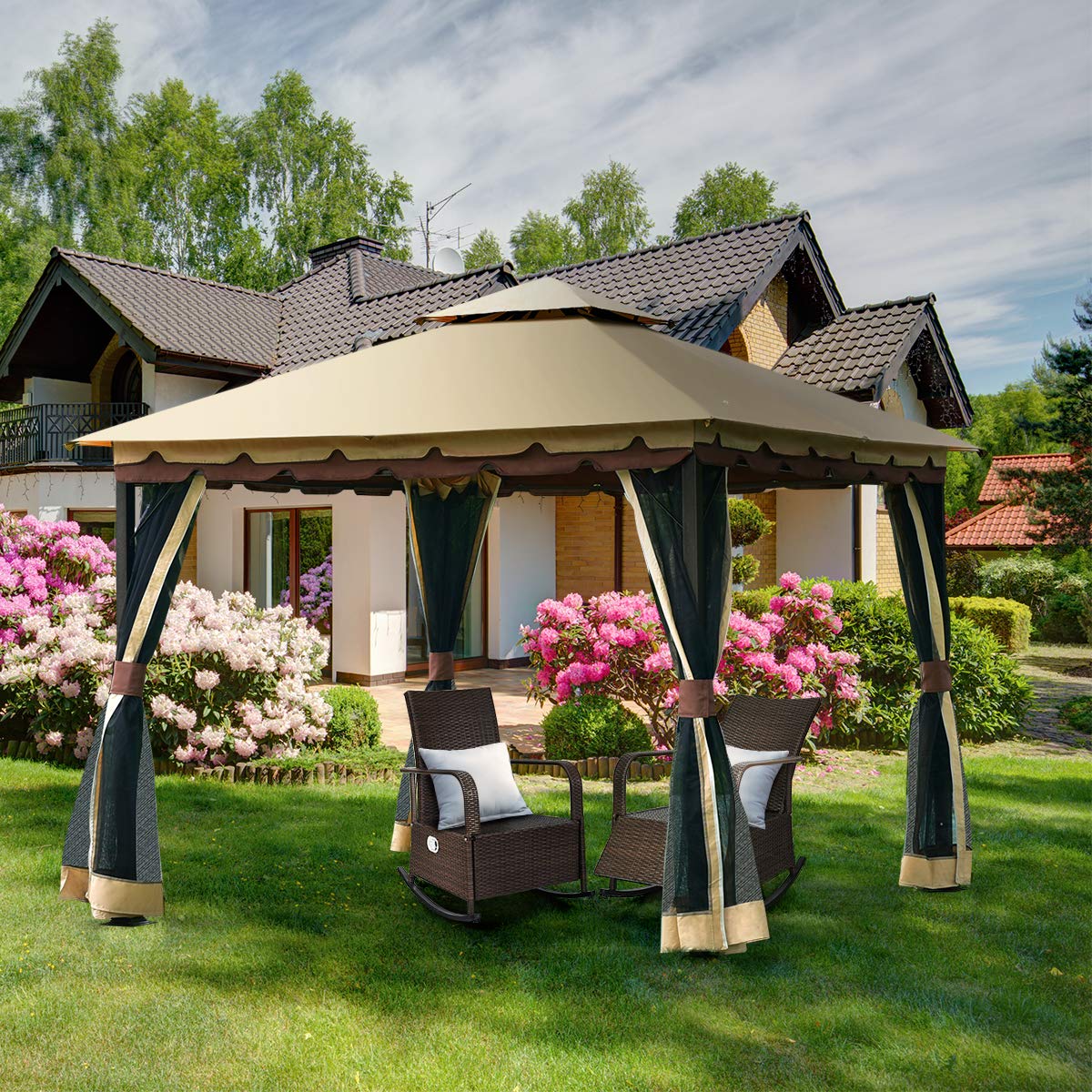 How To Anchor A Gazebo To Concrete Patio Secure It Garden Patch