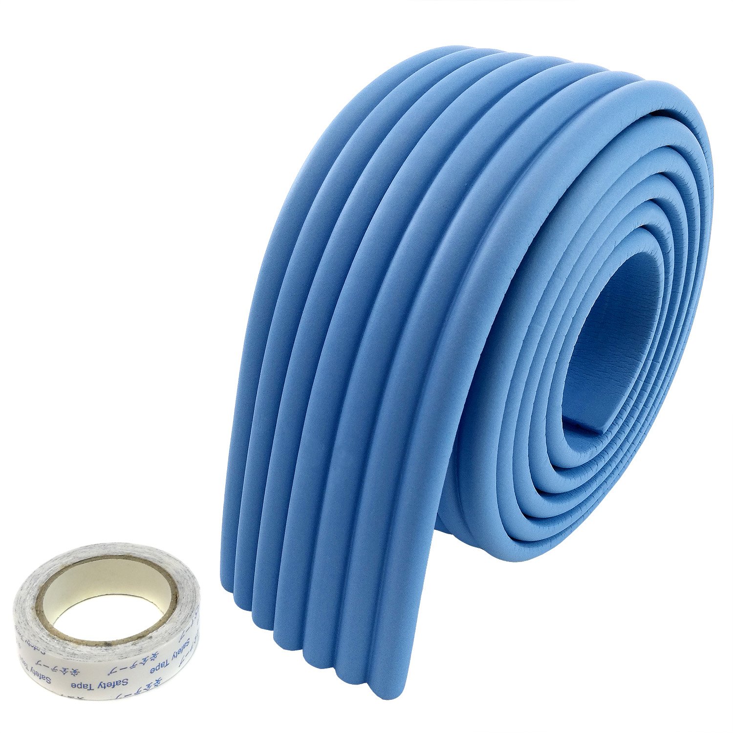 HIMRY Universal Protector Espuma, 200cm x 80mm x 8mm Multiusos anticolisión Protección Espuma Rollo para Bebés niños, No Tóxico, Seguridad Protectores Superficie & Bordes, Rosado, KXD7002-pink — view 28