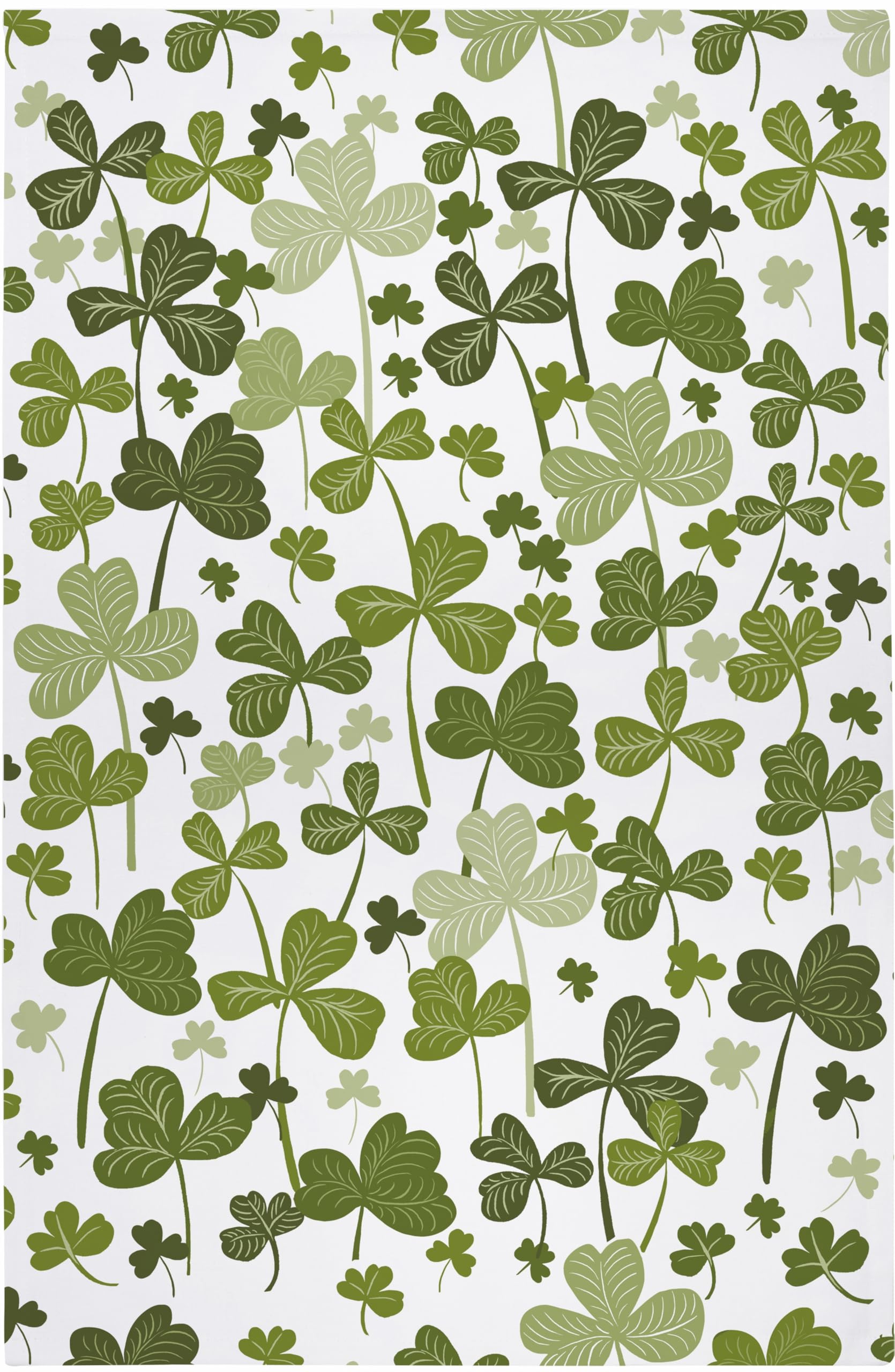 Shamrocks Floral Tea Towel Kitchen Towel