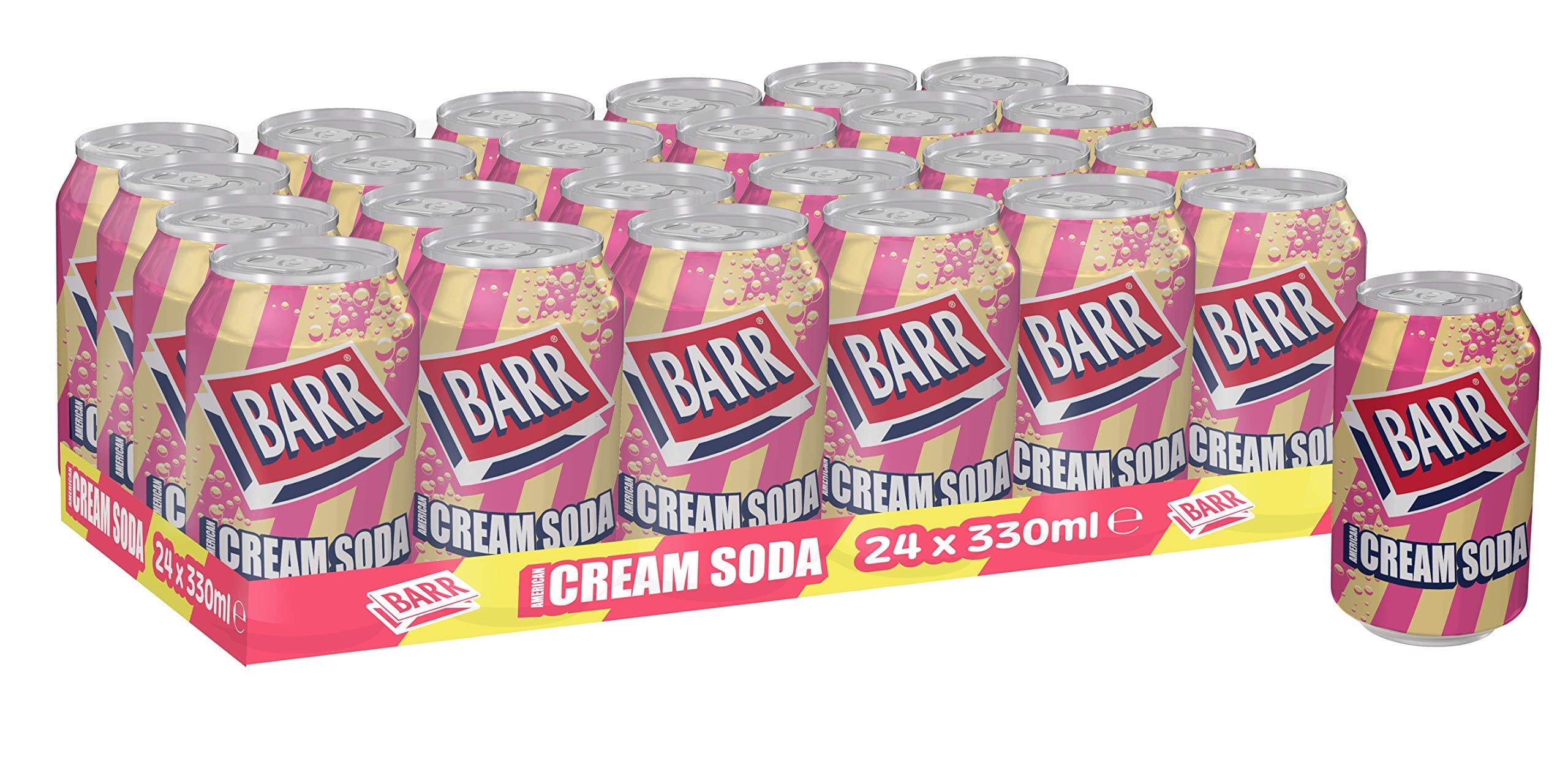Barr Cream Soda Can 24 X 330ml