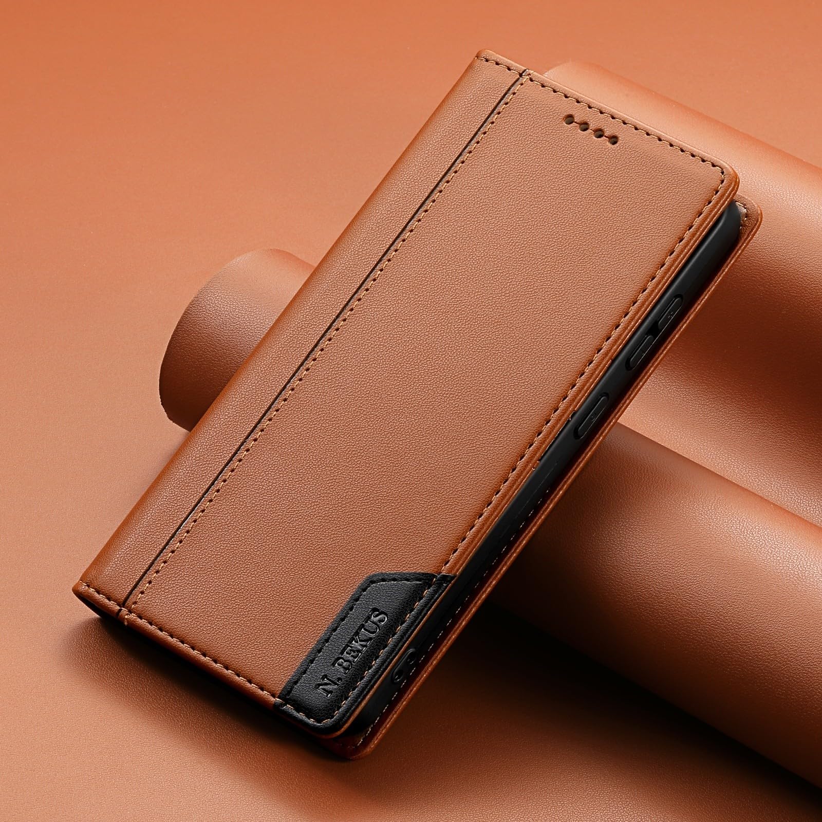 Étui pour Xiaomi Redmi Note 12 5G marron contre rayures et chocs - 8
