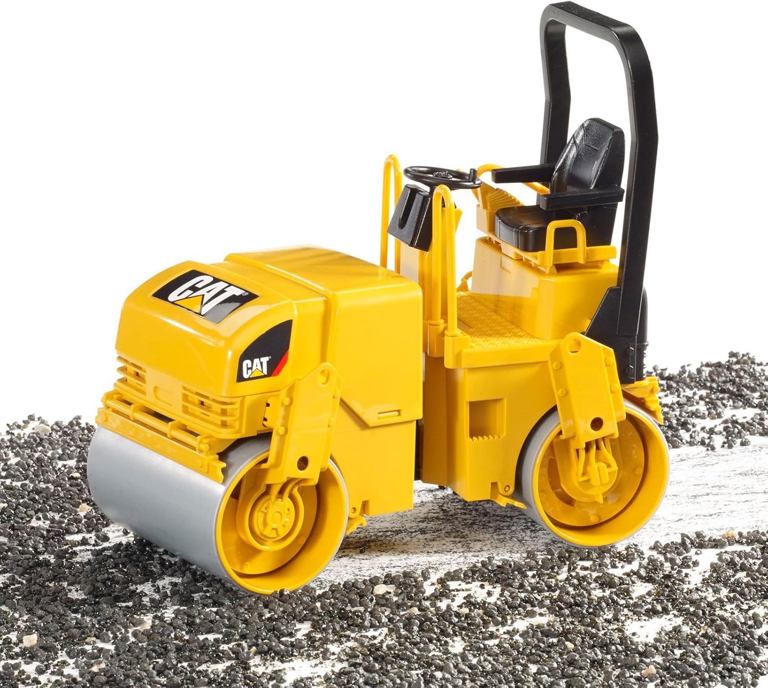 bruder cat asphalt drum compactor