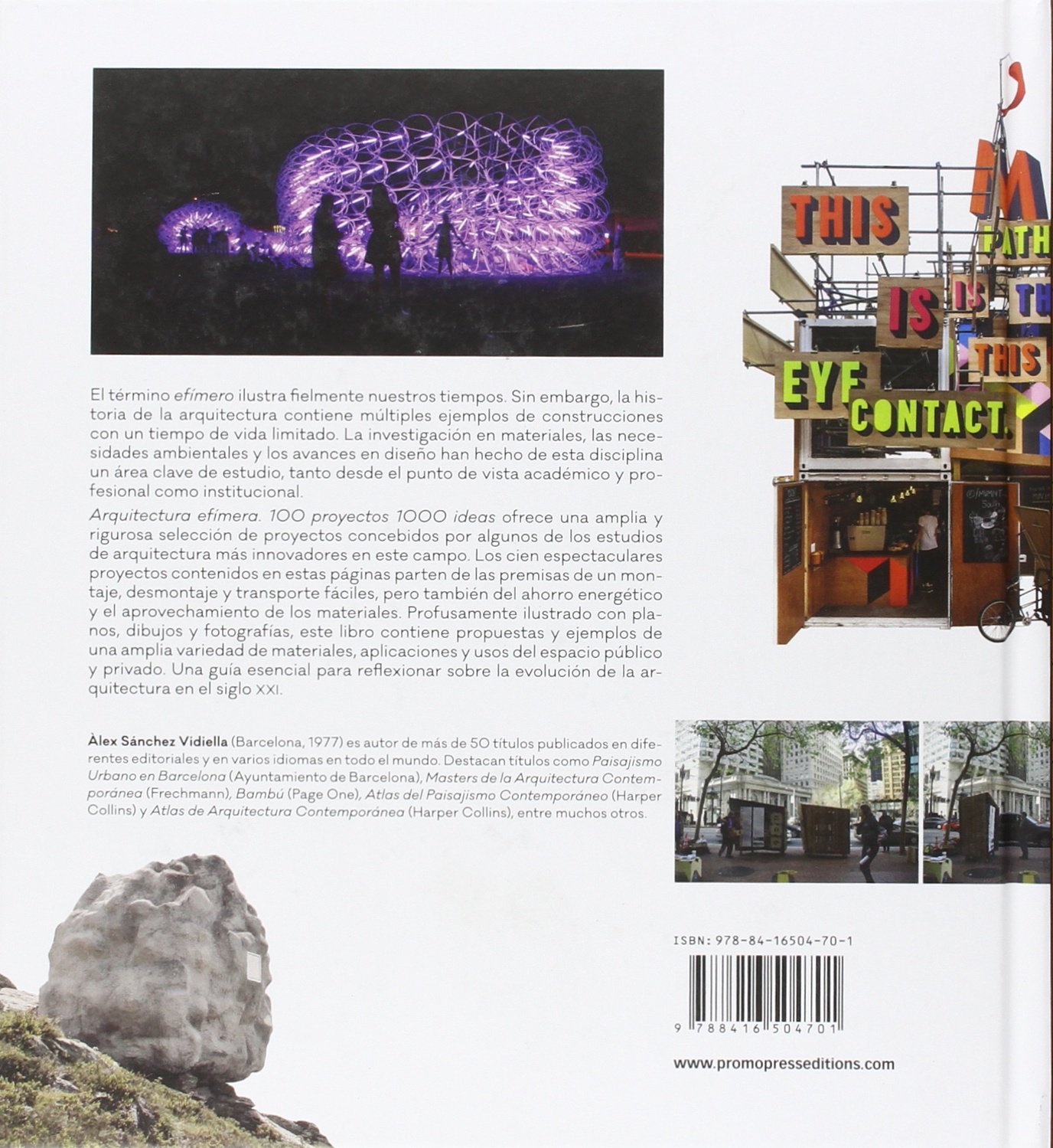 Arquitectura efímera: 100 proyectos, 1000 ideas