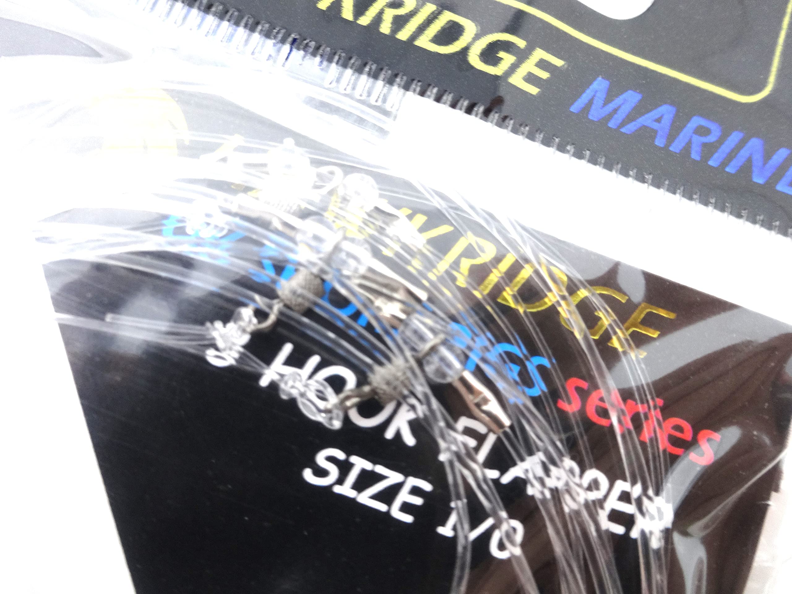 HAWKRIDGE Marine Rig Pro Series – Silver Reflect Lot de 5 paquets de leurres de pêche en plumes de mer de qualité commerciale – Shore de bateau pour maquereau, hareng, bar et